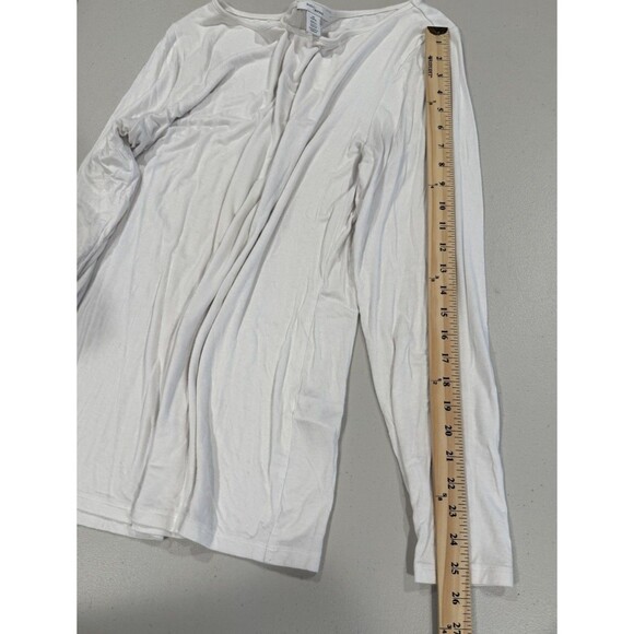 Daily Ritual Top Womens 2XL White Minimalist Casual Stretch Base Layer Travel - Picture 6 of 7